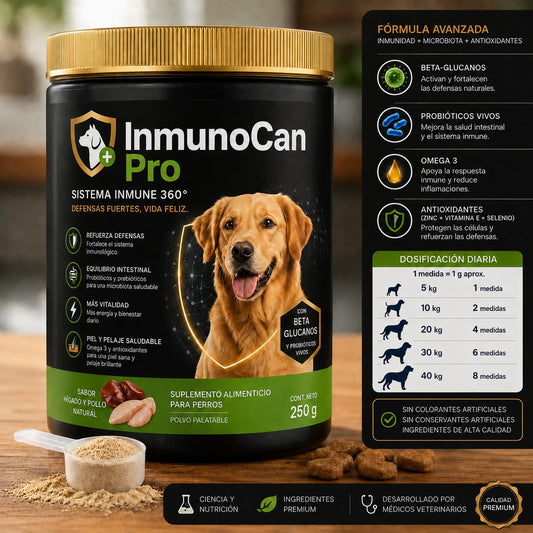InmunoCan Pro — Suplemento inmune para perros